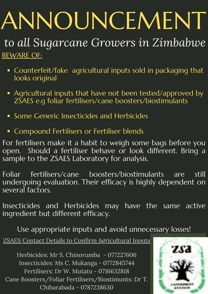 Zimbabwe Sugar Association Experiment Station