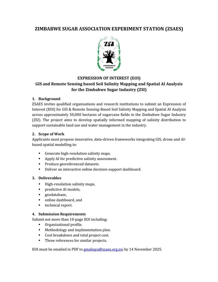 Zimbabwe Sugar Association Experiment Station