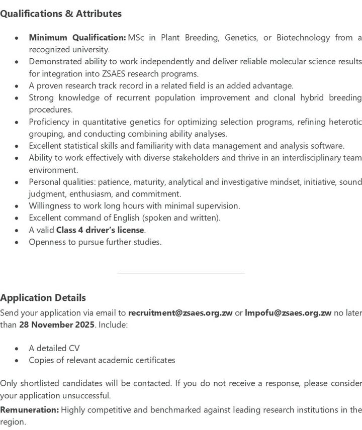 Zimbabwe Sugar Association Experiment Station